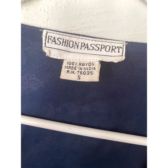Fashion Passport Vtg 80s 90s Cropped Jacket - Picture 4 of 4